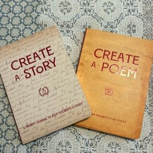 Both books are included in this offering, Create A Poem and Create A Story.